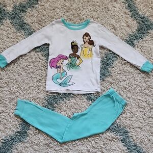 Disney Princess Pajamas EUC